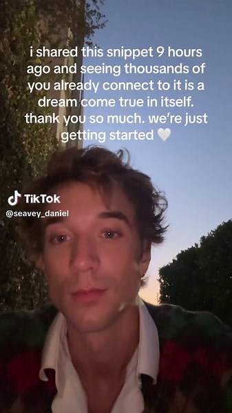 Daniel Seavey's Heartwarming TikTok | Sleeping with the lights on