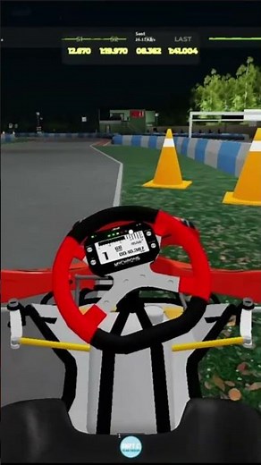 KF1 Karting Roblox | Buckmore WR 28.175 #karting #roblox