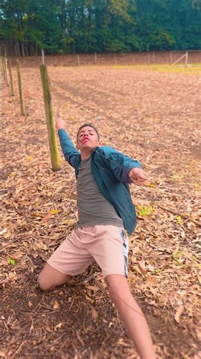 BOY GOT STUCK IN THE WIRE
