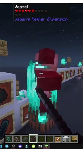 HOW VESSELS APPEAR IN MINECRAFT WITH THE NETHER EXPANSION MOD