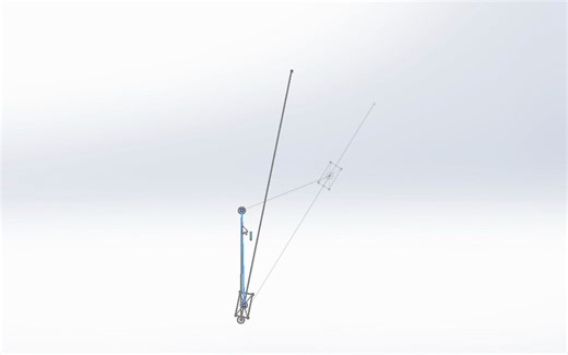 铰链四杆机构之导杆机构的运动简图