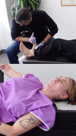 48K views · 114 reactions | Ankle Pain Helped with Talus Adjustment & Adhesion Removal #drrahim #gonstead #chiropractor #anklepain #anklesprain #inversion #sprain #talus #extremity #chiropractic #adjustment #adhesions #scartissue #remove #periarticular #intraarticular #swelling #inflammation #gonsteadwellness #losangeles #dubai #qatar #satisfying | Dr. Rahim Salehmohamed | Facebook