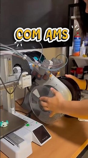 3D Printer | What is the difference between WITH AMS and WITHOUT AMS? | Bambu Lab A1 and A1 mini