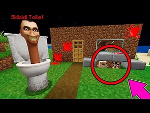 TROLLÉ y ¡ME ESCONDI DE SKIBIDI TOILET! 😂 Bebe Noob EL ESCONDITE en MINECRAFT