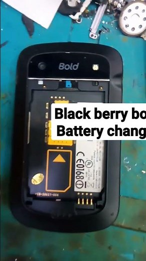 blackberry bolt keyped repair and battery change
