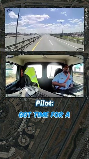 An airplane struck a truck and a light pole while landing #aviation / ATC Recording #aviation