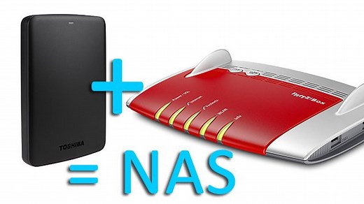 Fritzbox: NAS einrichten & Festplatte anschließen – so geht's