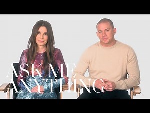 Sandra Bullock & Channing Tatum Are Convinced They Were Separated At Birth | Ask Me Anything | ELLE