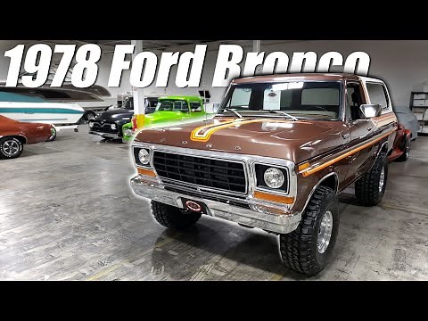 1978 Ford Bronco 4X4 For Sale Vanguard Motor Sales