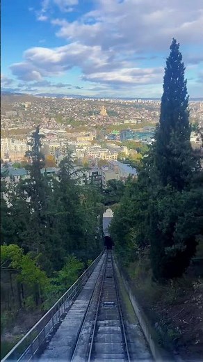 The slow uphill charm of Tbilisi's iconic little train