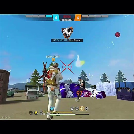 INSANE 7 KILLS 😱🔥 Free Fire Gameplay | OP Rush & Clutch