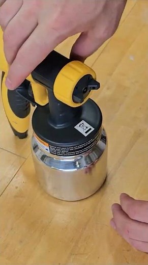 Using the Wagner Spray Control Max #woodworking #paintsprayer #diy