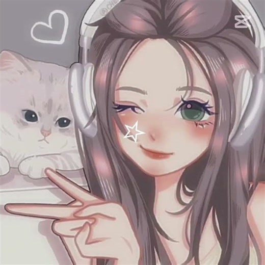 cute anime pic for cute girls 🦋