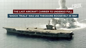 US Navy detonated 18,143 Kg explosive to test a warship. The blast was so powerful that it created magnitude 3.9 earthquake. The US Navy has started a series of tests on its newest and most advanced aircraft carrier. It conducted the first of three in-water blasts to determine whether the ship is ready for war. The USS Gerald R Ford's shock trials was being conducted off the Florida coast of the United States, in the Atlantic Ocean. | Firstpost