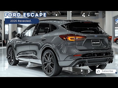 2026 Ford Escape – Sleek New Look, Hybrid Power & Smarter Tech Revealed!