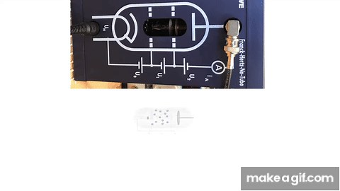 Experimental physics IV: 16 - Franck Hertz experiment on Make a GIF