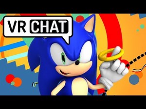 Sonic The Hedgehog voice acting in VRChat