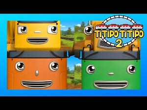 [Full ver] TITIPO S2 Compilation 6-10 l Train Cartoons For Kids | TITIPO TITIPO 2