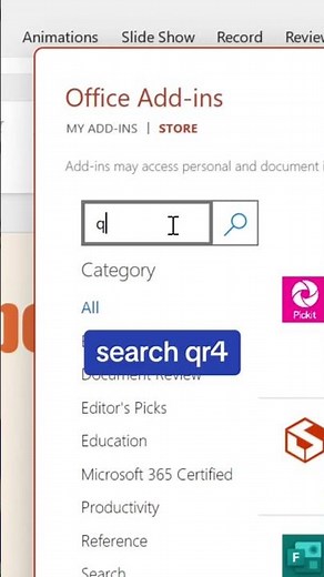 How to add a QR code in PowerPoint🤯 #powerpoint #powerpointdesign #tutorial #slide #qrcode