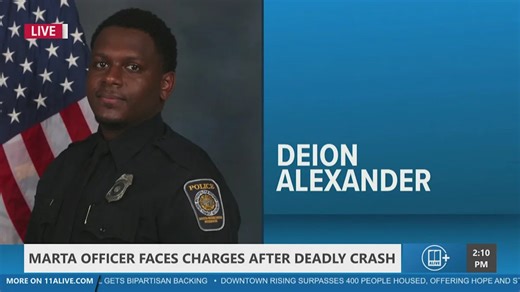 MARTA officer charged after deadly Midtown crash