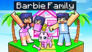 【Aphmau】在Minecraft拥有一个芭比家庭_游戏热门视频