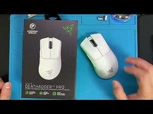 Razer DeathAdder V3 Pro Disassembly and replacement of roller encoder video 雷蛇蝰蛇V3P拆解滚轮编码器更换视频