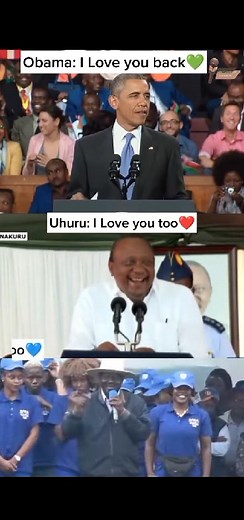 Obama UHURU and Raila l love you #RailaOdinga #Uhuru #Obama #reels #trending #loveyou | Kamaashow Kamaashow