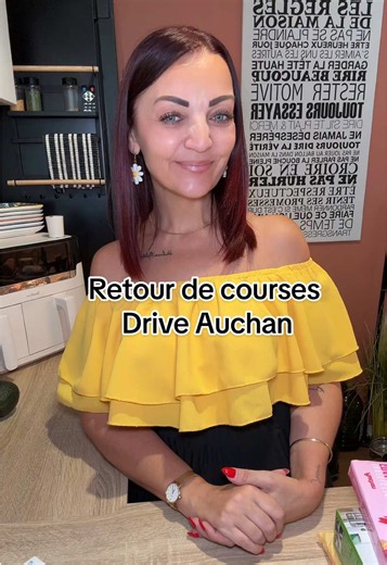 Retour de courses Drive Auchan — déballage rapide