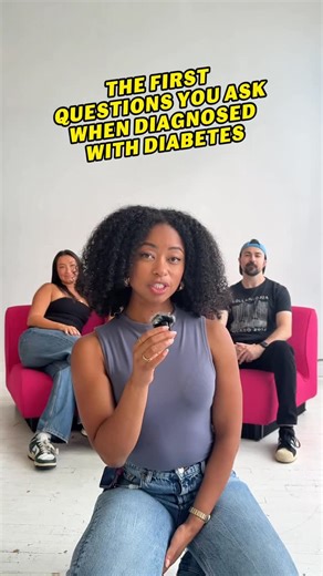 Beyond Type 1 on Instagram: "What was the first question you asked when diagnosed? When you’re diagnosed with diabetes, your head is spinning with questions—not only medical, but the ones you’re afraid to ask. Hearing from people with lived experience helps – and don’t worry, we’ve got a pro on call to keep the record straight. Looking for a beginner’s guide? We’ve got one for type 1 and type 2 that break down everything you need to know with community advice just like this. Share this with anyo