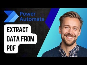How to Extract Data from PDF with Power Automate | Step-by-Step Tutorial 2025
