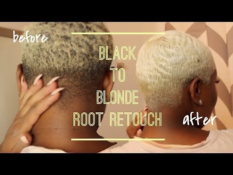 HOW TO: Root Retouch for Platinum Blonde Hair at home | BetheBeat