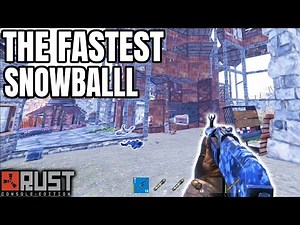 The Fastest Snowball - Rust Console Edition