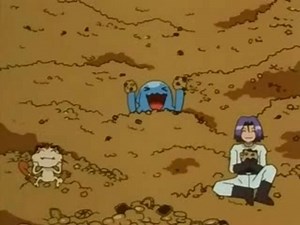 Team rocket eating
