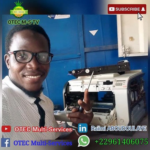 HP Printer repairing process.... on HP CP 2025dn Error Code Erreur 59-F0 HP, presented by Mr. OTEC