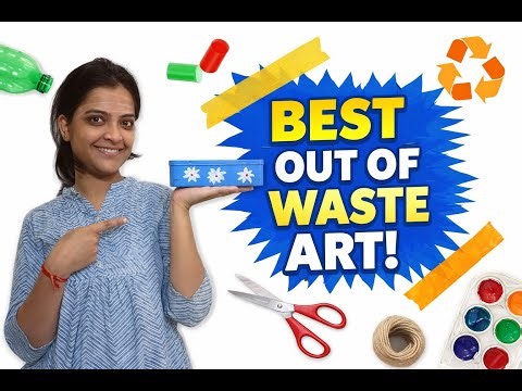 Best out of waste #Art #craftpainting #artandcraft #recycledart #paint #paintingdrawing #diy #craft