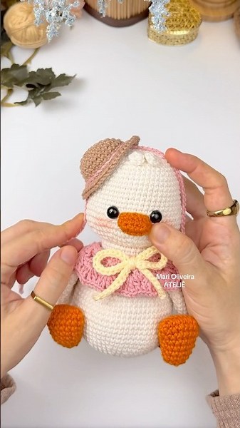 Patinho | amigurumi | crochê #crochet #amigurumi