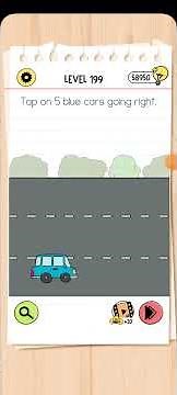 brain test 4 level 198 199 200 solution answer walkthrough gameplay