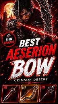 Don't Miss This Bow is INSANE – AESERION Unlock Guide #viralshrotvideo #crimsondesert #shortsvideo