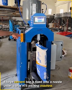 22K views · 31 reactions | Cement Packing Machine In Action. #PackingMachine #HTSTech #CementFiller #SmartAutomation #WarehouseTools | Jogi Jokes | Facebook