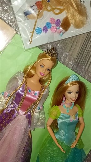 Barbie Love on Instagram: "Barbie Rapunzel 🥹 magic moment 🥺✨💖 #BarbieWorld #RapunzelMagic #DollTok #ToyCommunity #BarbieObsessed"