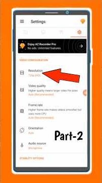 How to Use AZ Screen Recorder / How to Use AZ Screen Recorder on Android / AZ Screen Recorder Set...