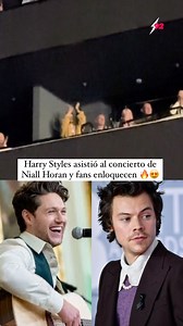 👀🥹¿Reunión One Direction? Fans se emocionaron al ver a #HarryStyles en el concierto de #NiallHoran en Manchester. Directioners, ¿cómo se siente ver de regreso al dúo Narry? 🥹❤️ #1D #onedirection #directioners #celebrities #culturepop | Studio92