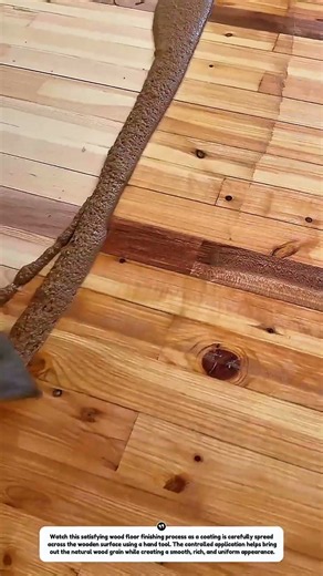 Satisfying Wood Floor Finishing Technique | Incredible Before & After