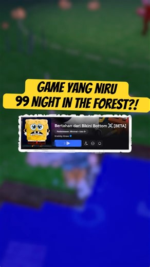Bertahan dari Bikini Bottom🧽 #roblox #99nightintheforest #robloxedit #robloxshorts #robloxgames