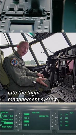 Take a look inside the C-130J's modernized cockpit