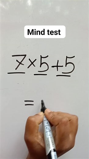 4.8K views · 33 reactions | Mind test #math #maths #mathpuzzle | IQ&Math 2.2 | Facebook