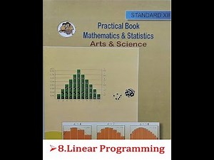 8. Linear Programming XII S.Y.J.C. SCIENCE Maths and Stats Practical Solutions