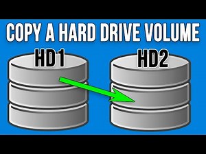 How to Copy a Hard Drive Volume to a New Physical Disk
