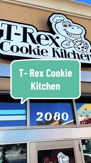 Making a 5lb Cookie at T-Rex Cookie Kitchen