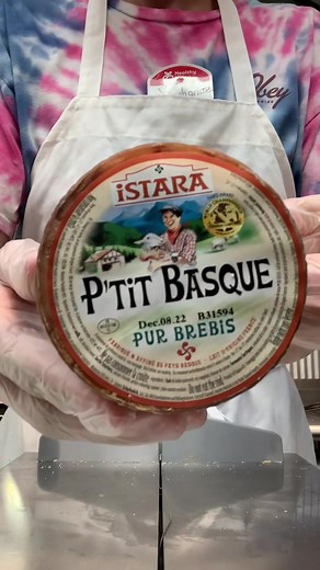 Delicious P’tit Basque French Sheep’s Milk Cheese